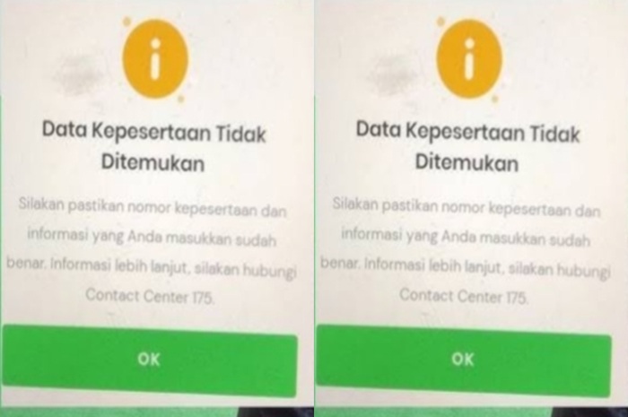 Penyebab dan solusi data kepesertaan tidak ditemukan saat daftar JMO