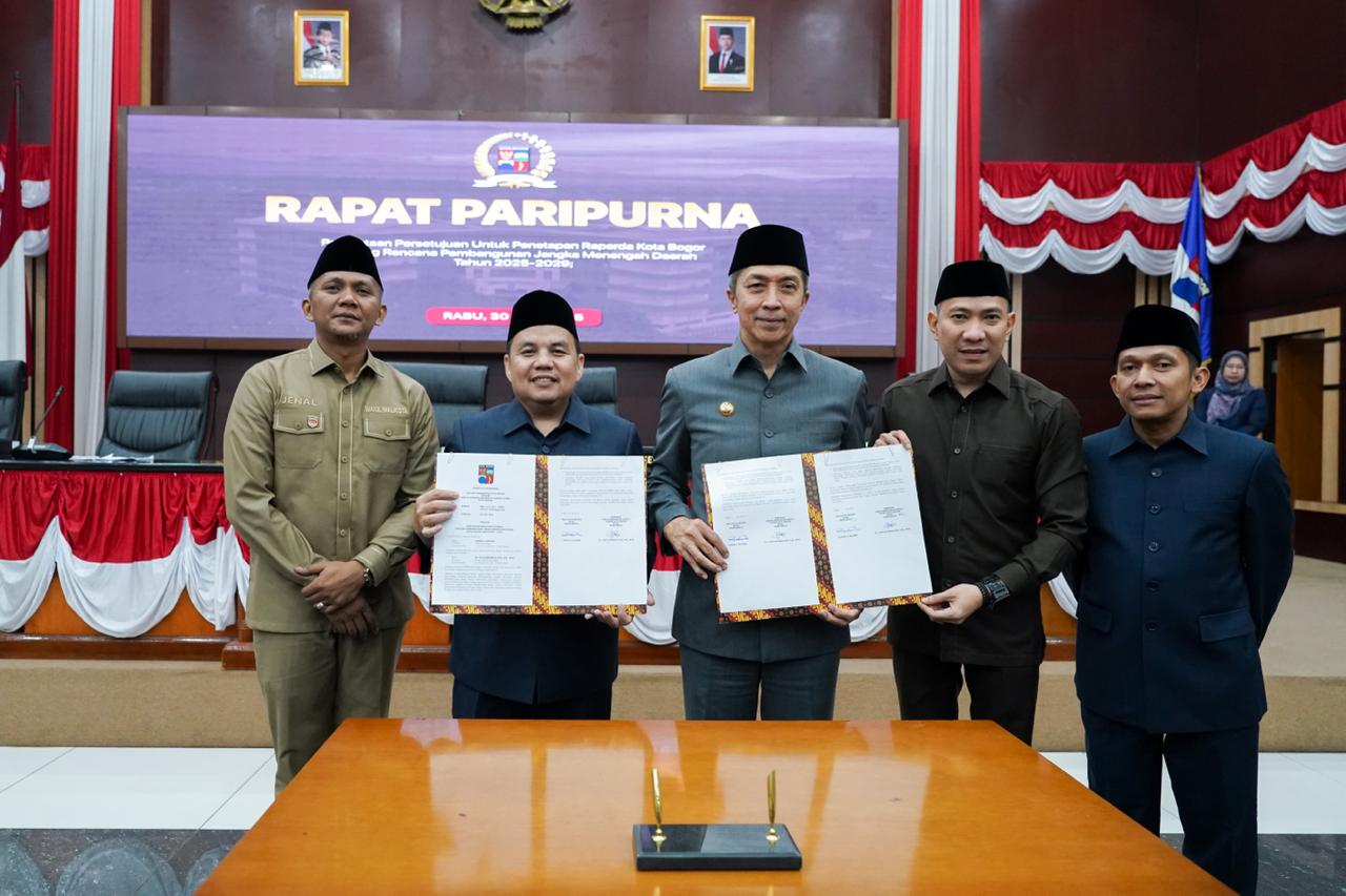 Rapat Paripurna DPRD Kota Bogor.