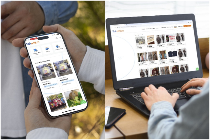 BRI menghadirkan&nbsp;platform digital LinkUMKM.