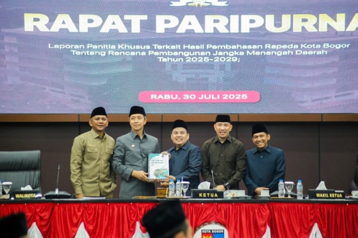 RPJMD Kota Bogor 2025-2029 Resmi Disahkan Jadi Perda