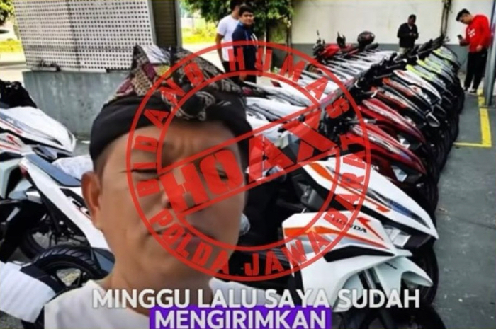 Video Dedi Mulyadi Bagikan Motor Ternyata Hoaks.