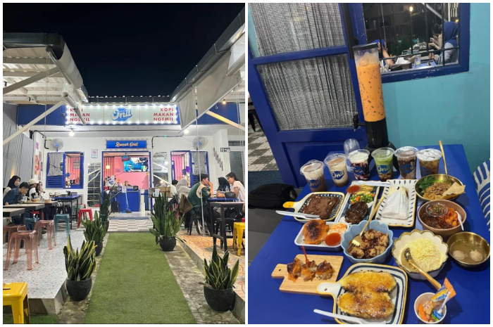 Suasana Rumah Onit di Tanah Sareal Bogor dengan menu komplitnya.