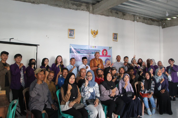 Kegiatan PKM Tim Dosen Universitas Pakuan di  Cijeruk Kabupaten Bogor.