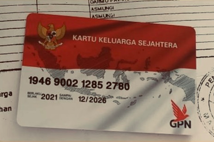 KKS untuk penyaluran bansos PKH BPNT.
