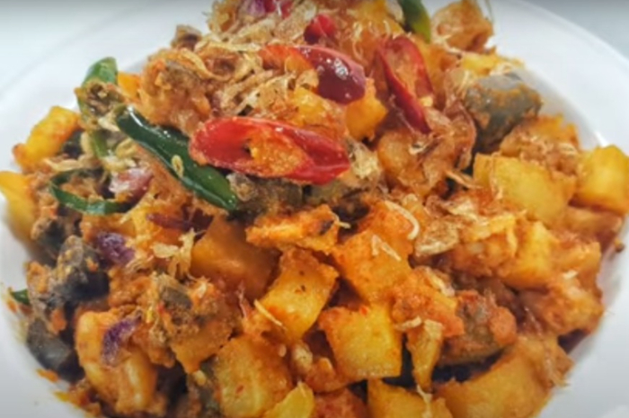 Resep sambal goreng kentang ati dari  YouTube Dapur Cantik