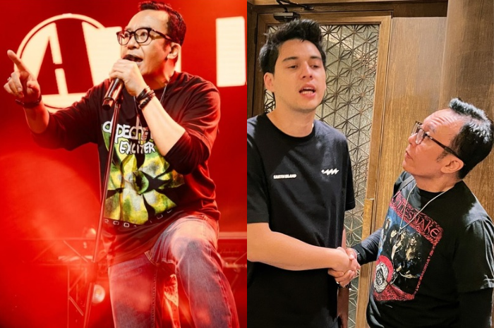 Maxime Bouttier saat bertemu dengan Ari Lasso.