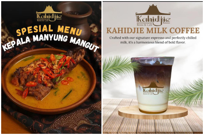 Makam kepala kambing utuh dan mangut di&nbsp;Kahidjie Resto Bogor