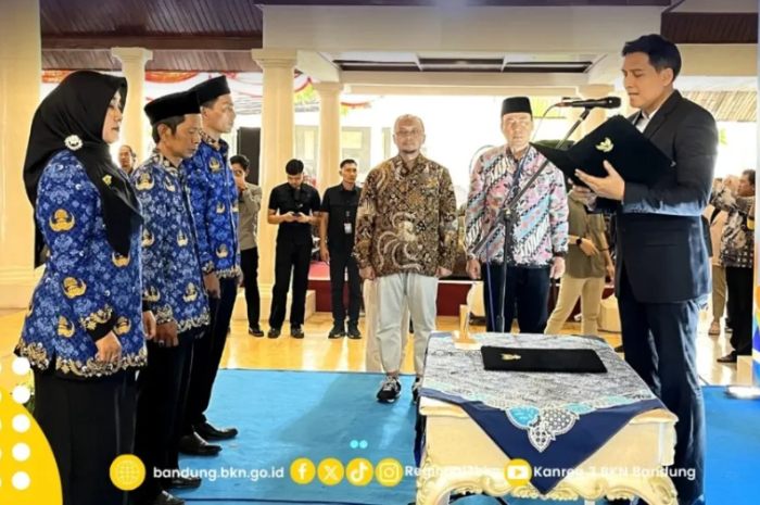 769 PPPK Tahap 1 Tahun Anggaran 2024 resmi dilantik dan diambil sumpahnya oleh Bupati Indramayu