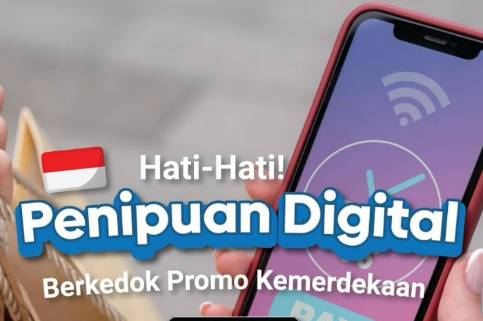 Waspada terhadap penipuan jelang Kemerdekaan HUT ke-80 RI.