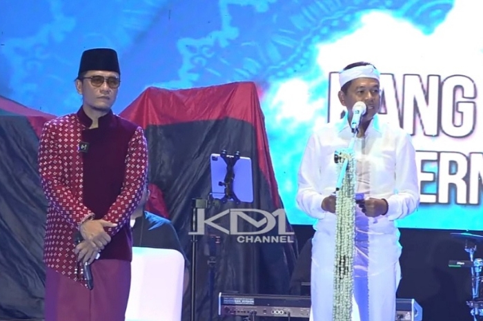Gubernur Jawa Barat, Dedi Mulyadi di acara ulang tahun Gus Miftah