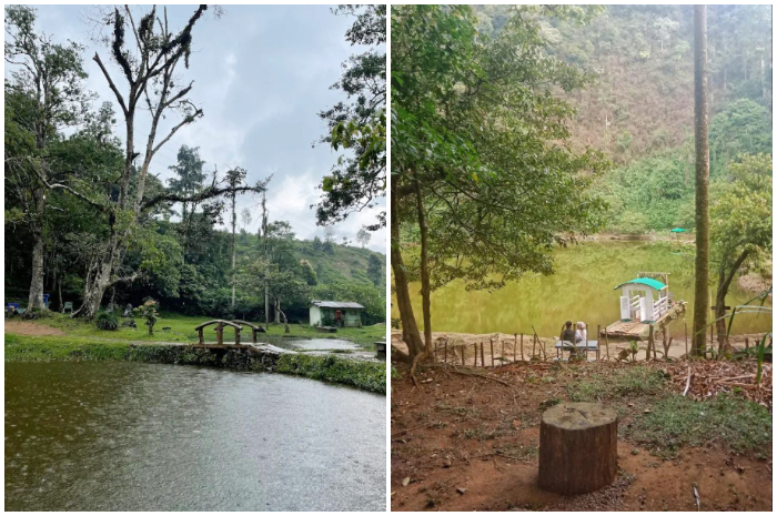 Telaga Warga, tempat nongkrong dengan view keindahan alam Bogor yang super syahdu dan nyaman banget.