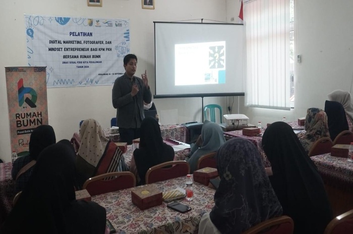 Pelatihan program PENA untuk KPM yang telah graduasi