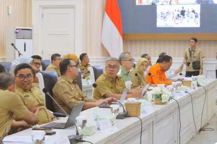 Kegiatan verifikasi lanjutan KKS yang berlangsung secara hybrid di Paseban Sri Bima, Balai Kota Bogor