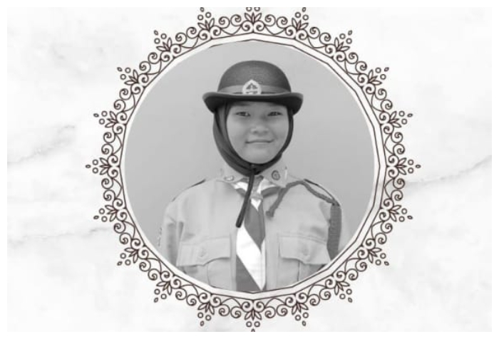 Siswi korban kecelakaan tergilas truk tambang di Kecamatan Parungpanjang, Kabupaten Bogor.