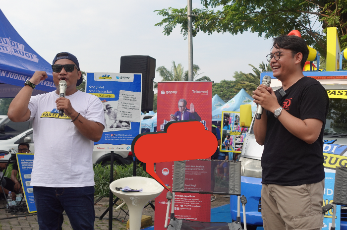 Kampanye berantas game online terlarang di Bekasi oleh Telkomsel