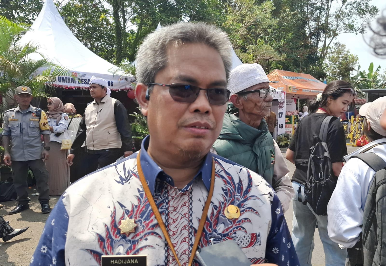 Kepala Dinas Kependudukan dan Pencatatan Sipil (Disdukcapil) Kabupaten Bogor, Hadijana.
