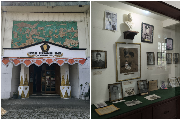 Museum Perjuangan di Jl. Merdeka, Kecamatan Bogor Tengah, Kota Bogor.
