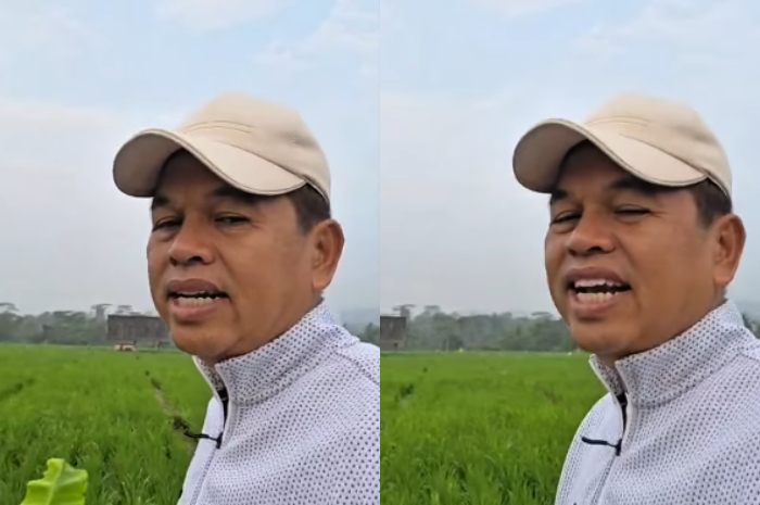 Dedi Mulyadi saat menyampaikan keprihatinan dan tindakan yang akan dilakukan untuk mengatasi banjir di Kabupaten Tasikmalaya
