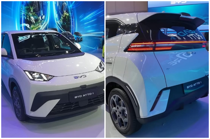 BYD Atto 1 hadir dengan dimensi penuh empat pintu