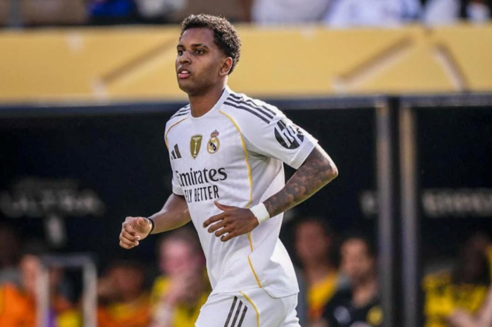 Pemain Real Madrid Rodrygo bakal hijrah ke Arsenal.