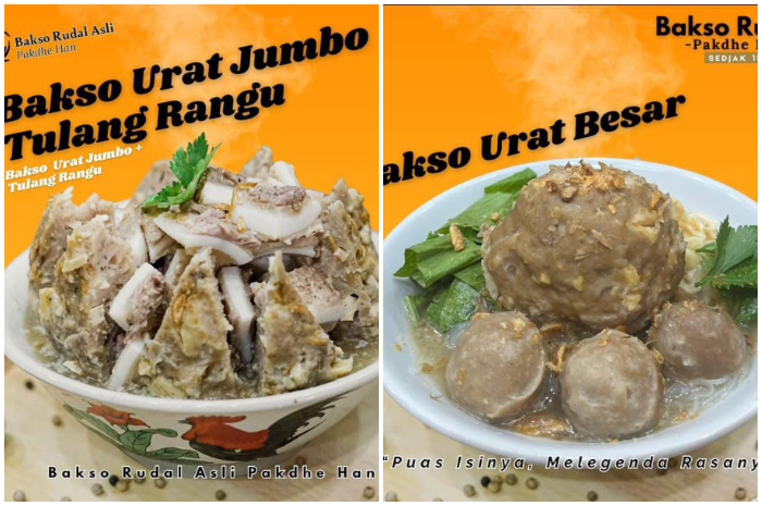 Pecinta bakso yuk merapat ke Bakso Rudal Pakdhe Han.