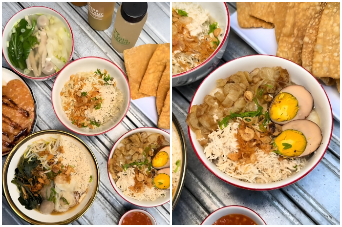 Awali hari di Bogor dengan sarapan di Bubur Ayam 65.