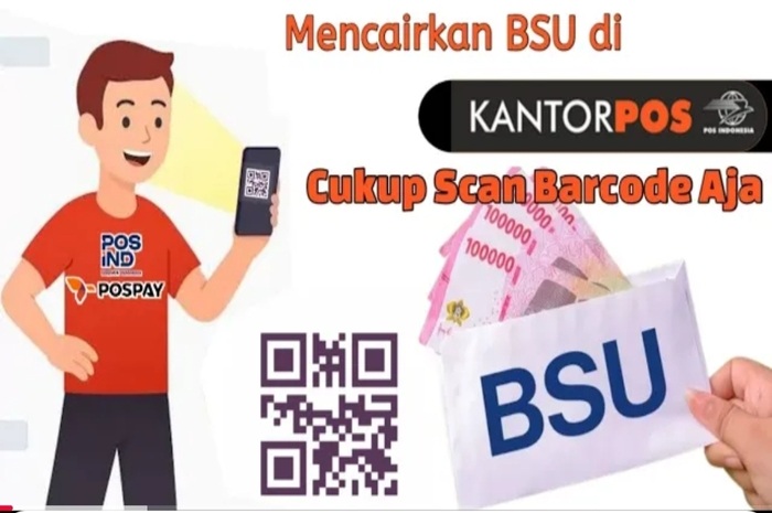 Cara cairkan BSU lewat kantor Pos.