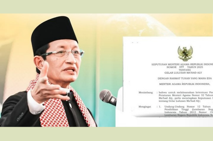 Inilah gelar akademik Mahad Aly resmi dari Kemenag.