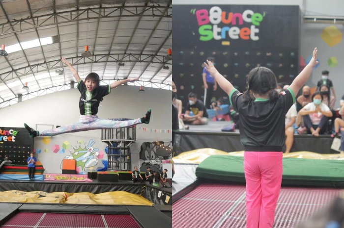 Bounce Street Asia di Kelapa Gading hadir dengan 11 arena trampolin yang aman dan seru, bahkan pernah menjadi tempat bermain keluarga Judika