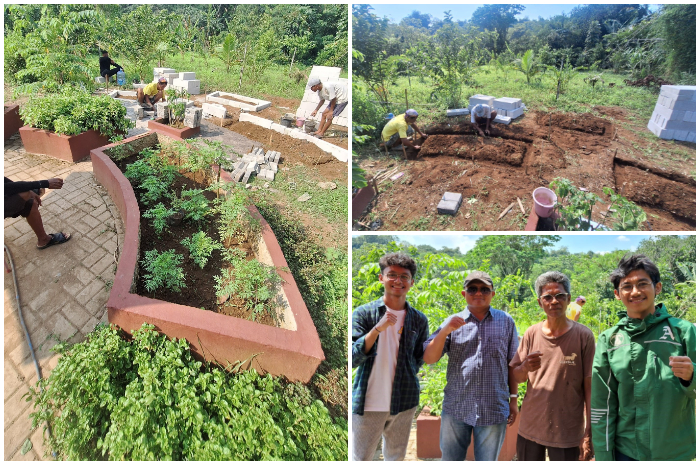 Pembangunan Edible Garden di KWT Asri Bubulak