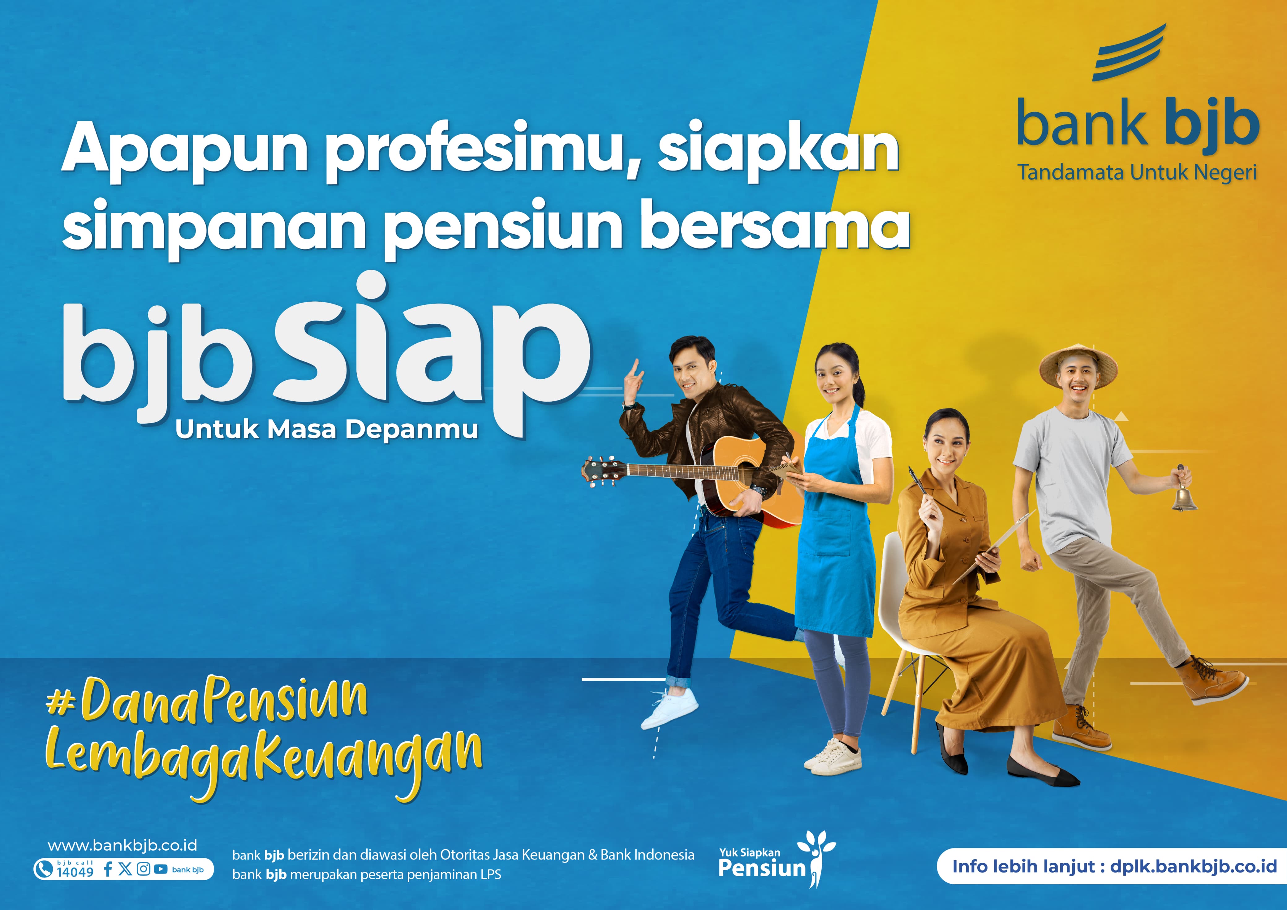 Siapkan pensiun bersama bjb.