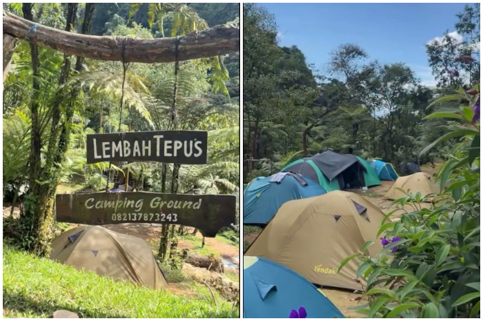 Suasana Lembah Tepus di Pasir Reungit, Gunung Sari, Kecamatan Pamijahan Bogor