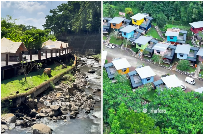 JSI Resort punya kamar glamping kece, mini zoo, lapangan bola, offroad, dan sarapan yang enak-enak banget.