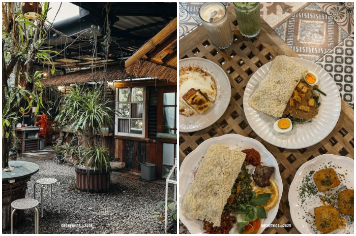 Cobain datang ke Hadiqa Secret Garden, tempat adem, asri, no music, no smoking, dan makanannya enak semua.