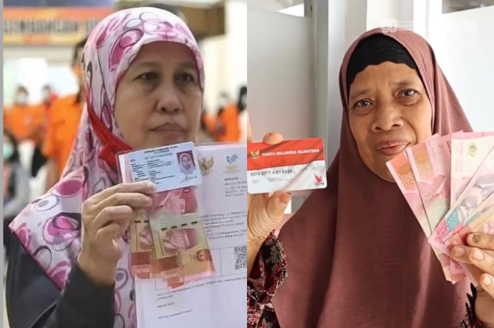 KPM mendapatkan bansos BPNT dari pemerintah.