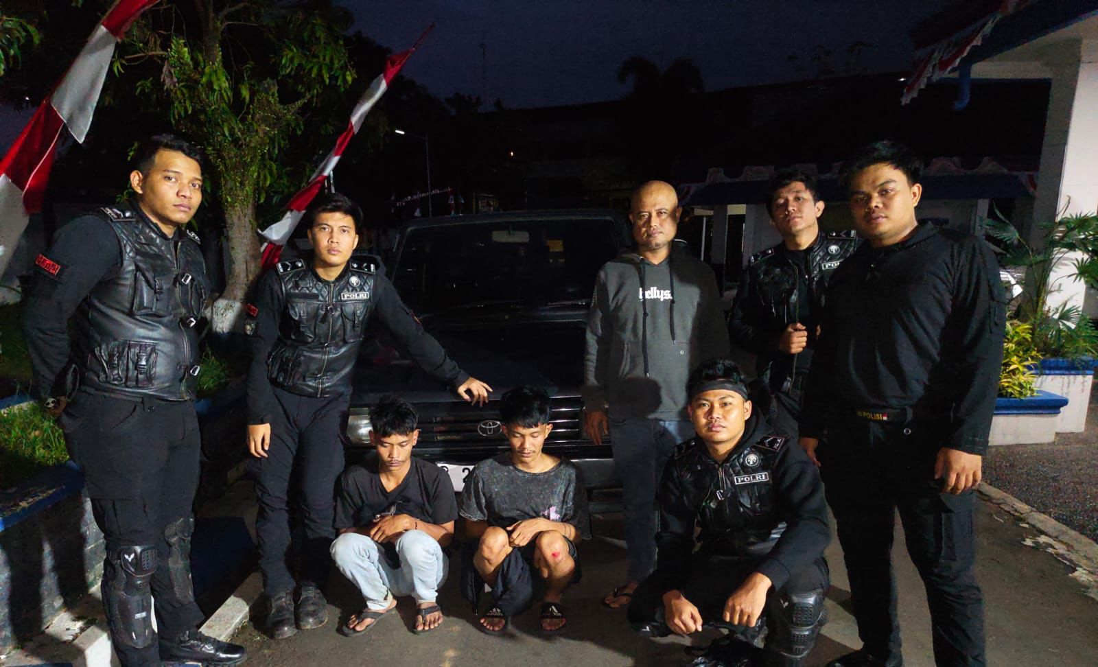 Para pelaku pengedar obat keras diamankan petugas Polresta Kota Bogor.
