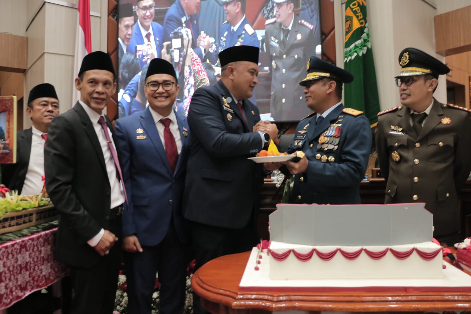 Bupati Bogor, Rudy Susmanto, usai pelaksanaan rapat paripurna istimewa HUT ke-80 Republik Indonesia, Jumat 15 Agustus 2025.