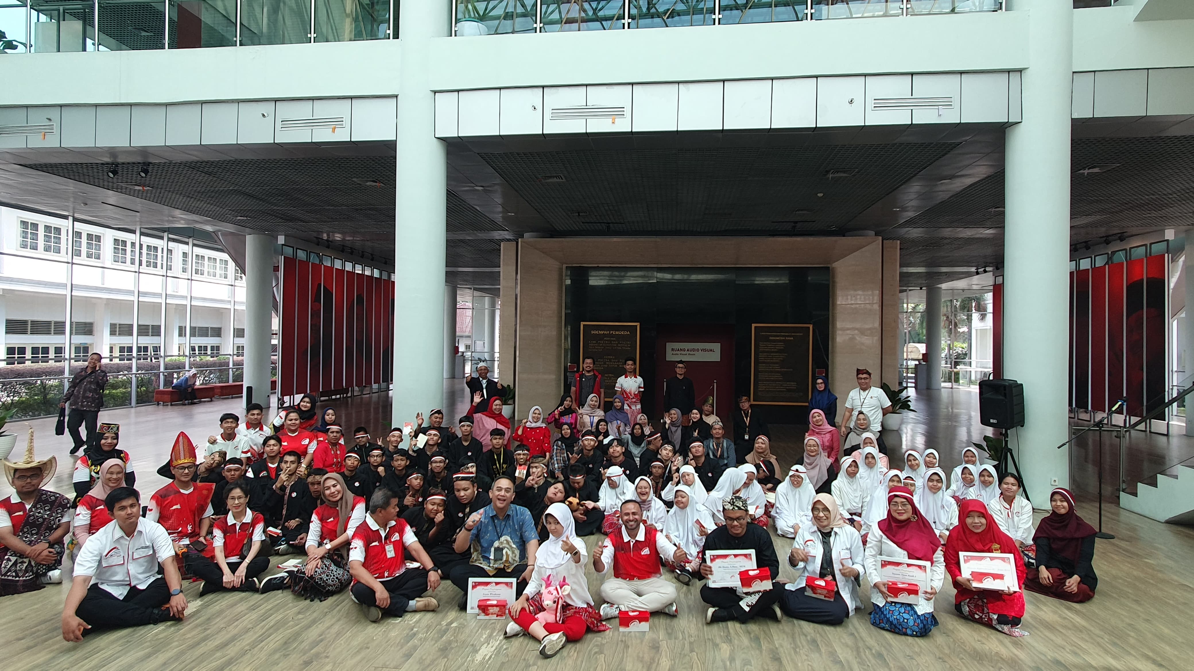 Momen penutupan wisata kebangsaan Festival Merah Putih (FMP), Jumat 15 Agustus 2025.
