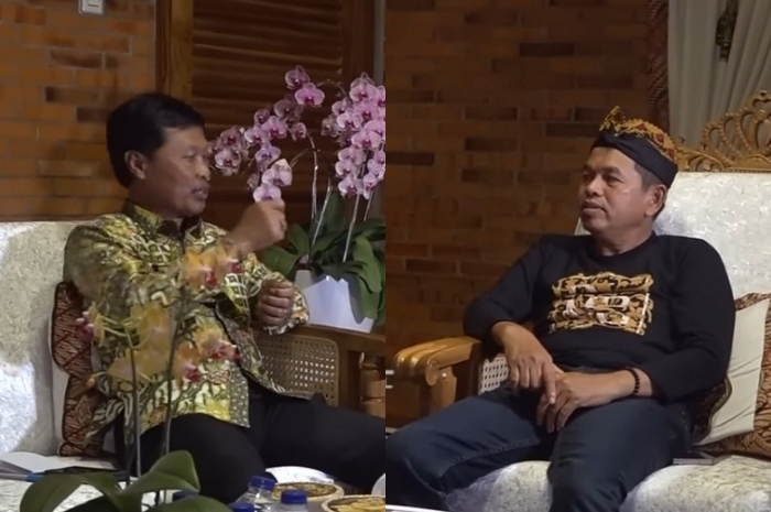 Gubernur Jawa Barat Dedi Mulyadi membasah tentang kenaikan pajak bumi dan bangunan bersama Wali Kota Cirebon, Effendi Edo.