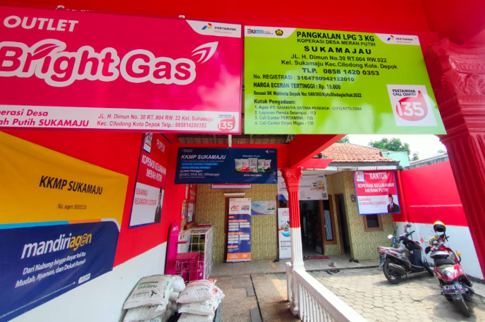 Koperasi Kelurahan Merah Putih Sukamaju, Kota Depok.