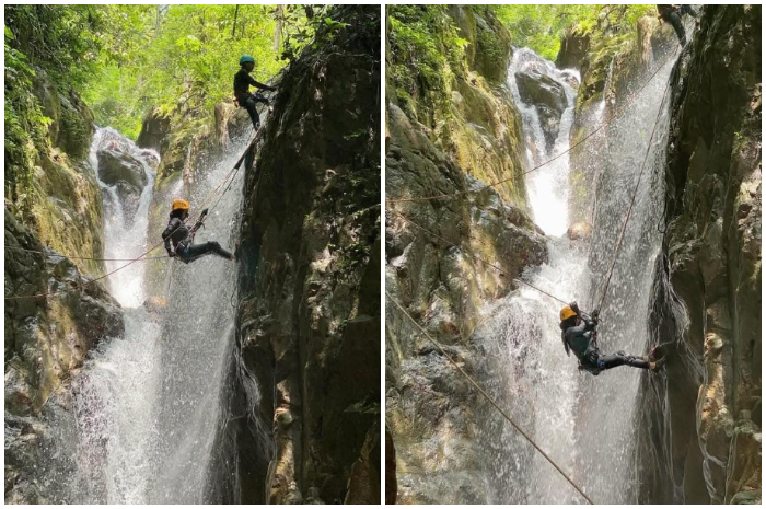 Bosan hangout di mall? Coba serunya canyoning di Sentul! Cocok buat pemula, pemandangan kece, aman, dan ada dokumentasinya.
