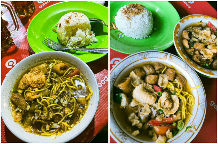 Menu Soto Mie Mang Ohim di Jalan Raya Taman Cimanggu No.22, RT.02/RW.02, Kedung Waringin, Tanah Sareal, Kota Bogor