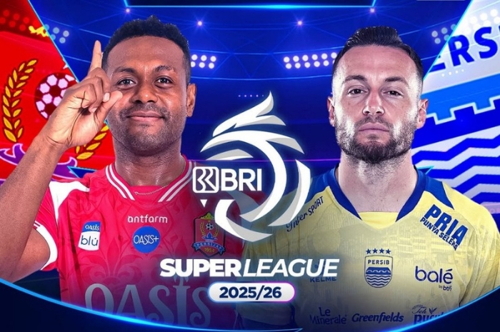 Pertandingan BRI Super League pekan kedua antara Persib Bandung vs Persijap Jepara.