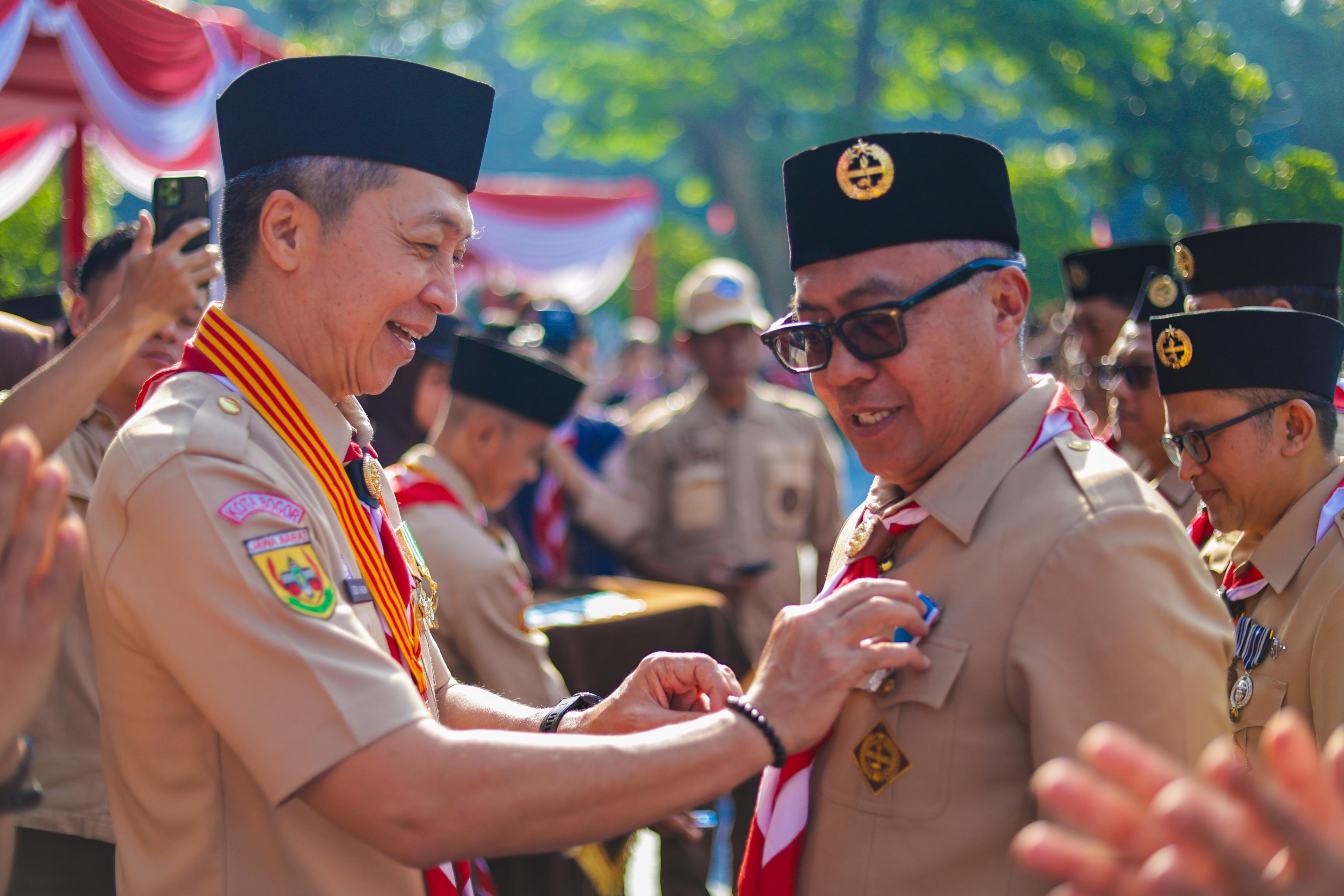 Ketua Kwarcab Gerakan Pramuka Kota Bogor, Dedie A. Rachim.