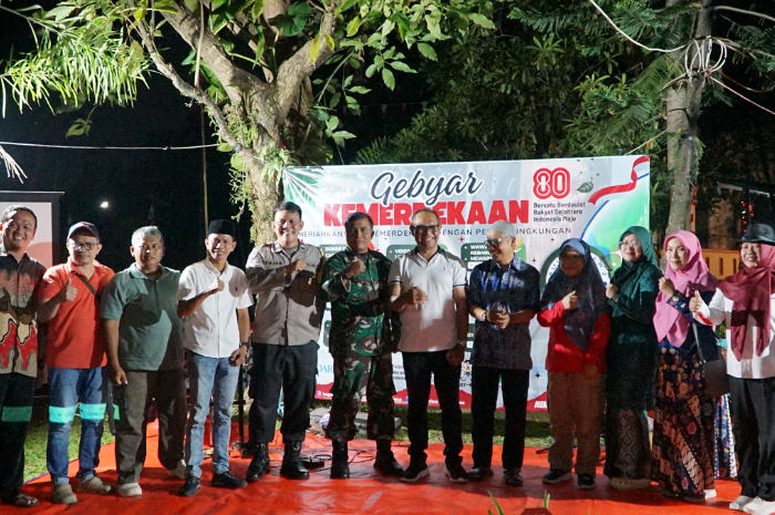 Gebyar Kemerdekaan ke-80 Republik Indonesia di Perumahan Bogor View 2, Kota Bogor, Minggu, 17 Agustus 2025.