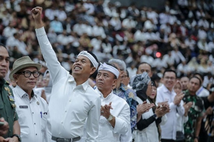 Gubernur Jawa Barat Dedi Mulyadi hadir dalam kemeriahan penganugerahan Sayembara Video Perpisahan 2025