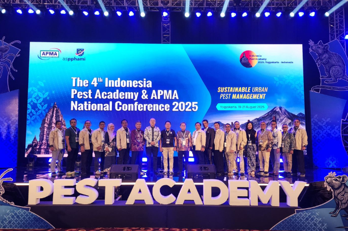 Pest Academy-4 sukses diselenggarakan Asosiasi Perusahaan Pengendalian Hama Indonesia (ASPPHAMI).