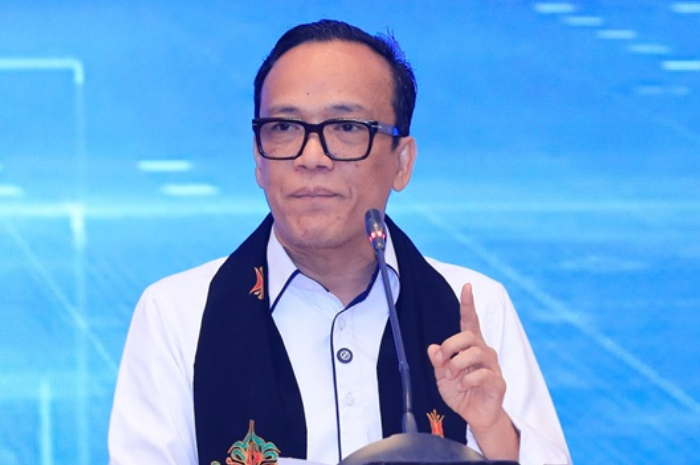 Wakil Menteri Ketenagakerjaan&nbsp;Immanuel Ebenezer saat hadir dalam sebuah acara beberapa waktu lalu.