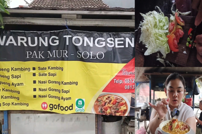 Nikmatnya kuliner tongseng kambing di Warung Tongseng Pak Mur Solo
