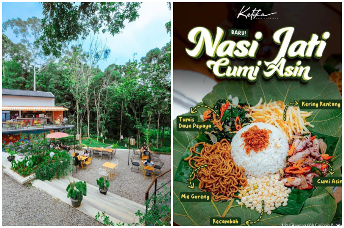 Menu dan suasana di&nbsp;Ketika Rasa and Suasana Resto, Caringin Bogor.
